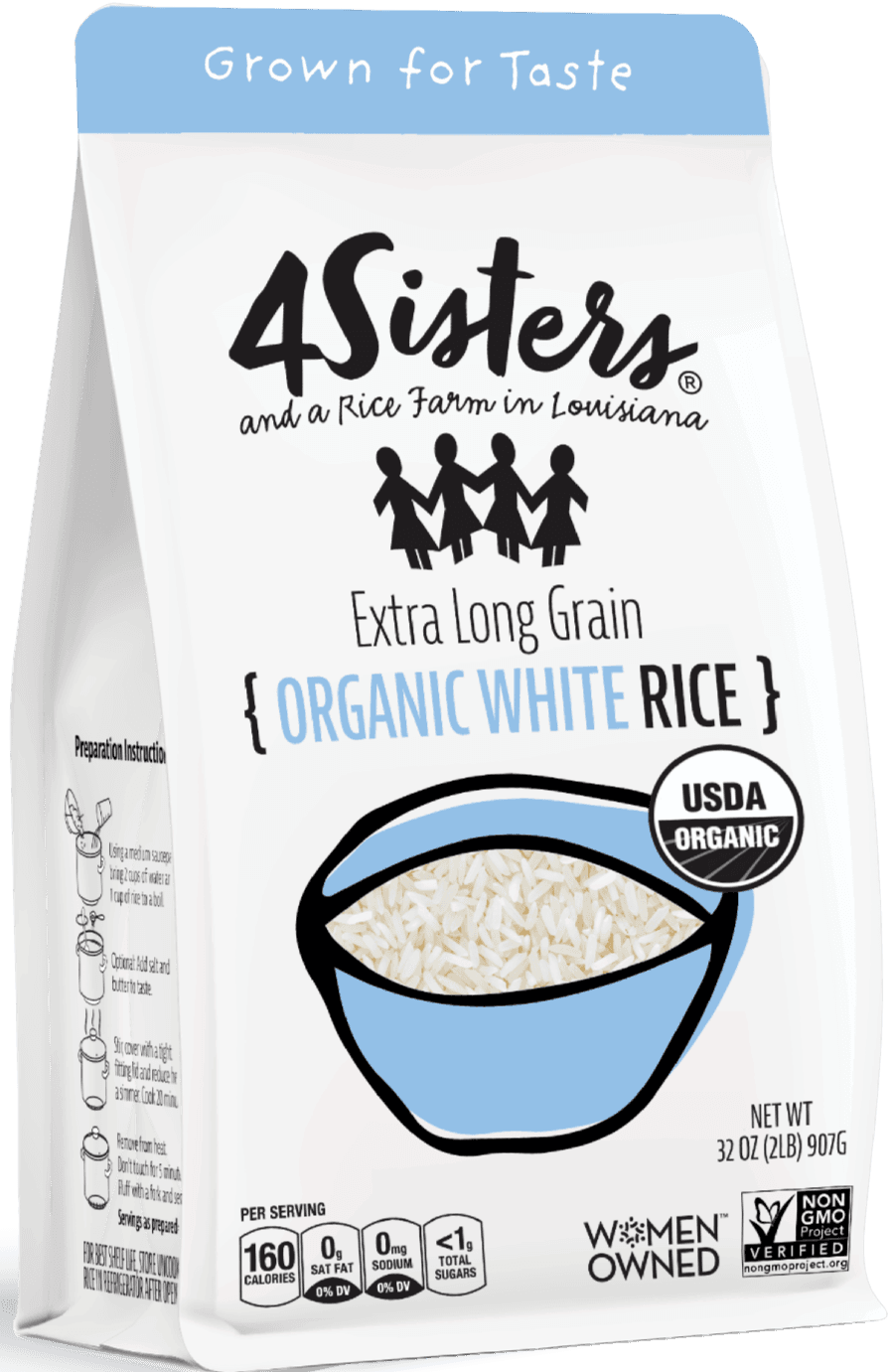 4 Sisters Organic Long Grain White Rice