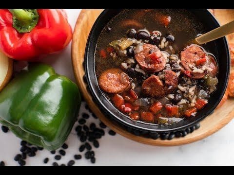 Black Bean & Sausage Soup