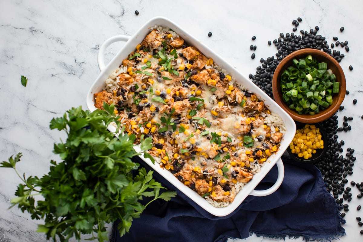Chicken Enchilada Bake
