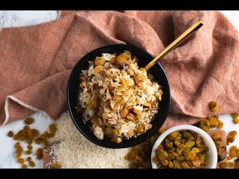 Raisin & Macadamia Nut Rice