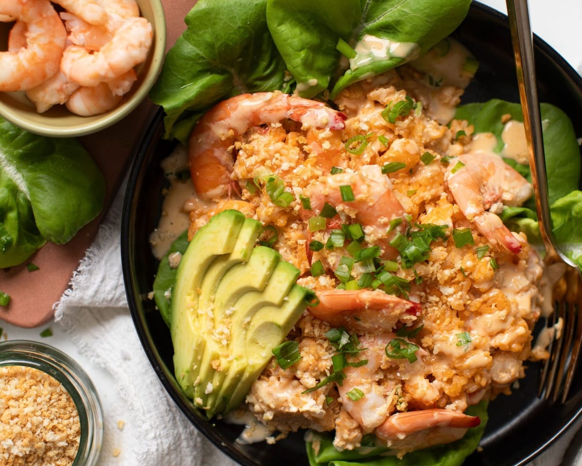 Sushi Shrimp Bake